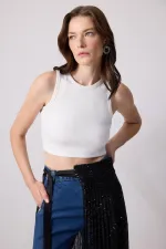 SOUS-VÊTEMENT BASIQUE EN MAILLE CÔTELÉE 100% COTON