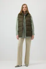 ZIPPED PUFFER VEST ZIPPED PUFFER VEST