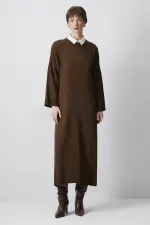 OVERSIZE TRİKO ELBİSE