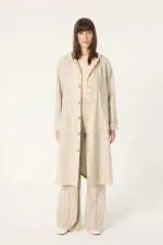 IMPERMÉABLE À CAPUCHE MAXI