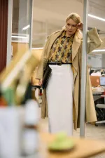 DESENLİ POPLİN GÖMLEK