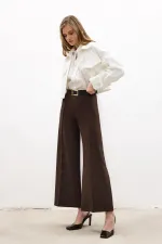 RIBBED PALAZZO TROUSERS RIBBED PALAZZO TROUSERS