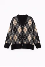 BAKLAVA PATTERNED CARDIGAN