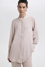 STAND COLLAR SHIRT
