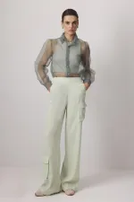 BOL PAÇA SATEN PANTOLON