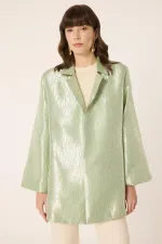 JAKARLI KEMER DETAYLI CEKET