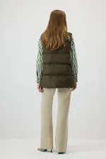 ZIPPED PUFFER VEST ZIPPED PUFFER VEST