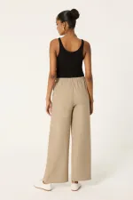 GENİŞ PAÇA MODAL PANTOLON