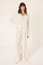 ENSEMBLE TUNIQUE ET PANTALON AVEC CEINTURE