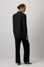 ÇİZGİLİ BLAZER CEKET