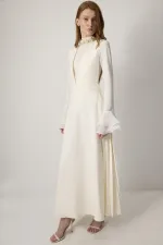 GILET EN CRÊPE PLISSÉ