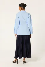 RELAX SHIRT WITH WAIST TIE