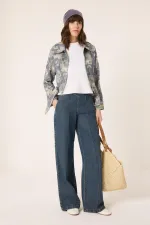 NERVÜRLÜ DENİM PANTOLON