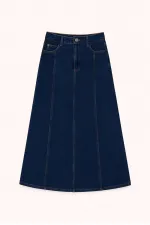 A KESİM DENİM ETEK