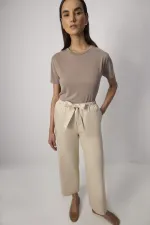 ELASTİK BEL BOL PAÇA PANTOLON