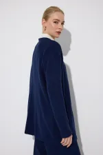 LONG CARDIGAN WITH GOLD BUTTONS