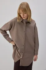 THICK CASHMERE SHIRT