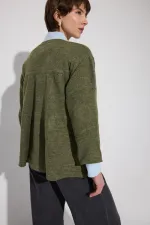 ÖNDEN BAĞLAMALI TRİKO KAZAK