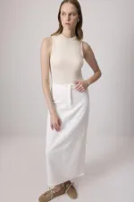 SOUS-VÊTEMENTS SANS MANCHES À COL MONTANT