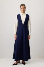 GILET EN CRÊPE PLISSÉ