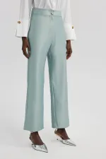 SATEN PALAZZO PANTOLON