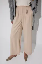 PLEATED POCKET PANTS