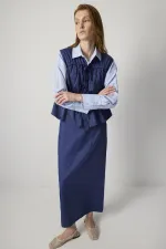 BÜZGÜ DETAYLI YELEK