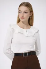 DANTEL YAKA ÇITÇITLI BODY