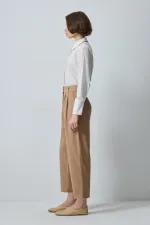 DOUBLE PLEATED LOOSE PANTS DOUBLE PLEATED LOOSE PANTS