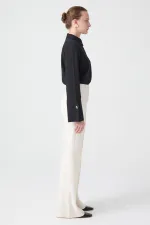 RIBBED CREPE PANTS RIBBED CREPE PANTS
