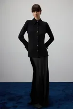 STEEL SHIRT WITH METAL BUTTONS STEEL SHIRT WITH METAL BUTTONS