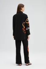 CHEMISE EN VISCOSE BRODÉE