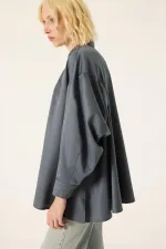 CHEMISE EN COTON SURDIMENSIONNÉE