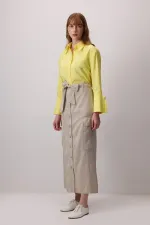 GENİŞ CEPLİ KUPRA ETEK