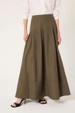 A-line skirt with pocket detail A-line skirt with pocket detail