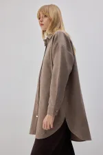 THICK CASHMERE SHIRT