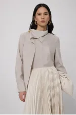 Tunique Cupra à boutons dorés