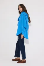 OVERSIZE KETEN GÖMLEK