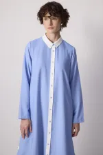 ROBE CHEMISE À RAYURES