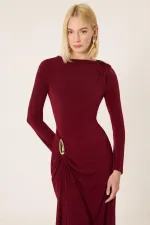 TOKALI MAXİ ELBİSE