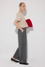 PANTALON À POCHES PLISSÉES