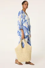 DESENLİ KİMONO PANTOLON TAKIM