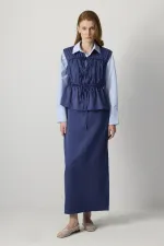 BÜZGÜ DETAYLI YELEK