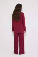 TUNIC AND PANTS KNITTED SET