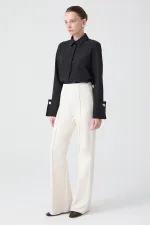 RIBBED CREPE PANTS RIBBED CREPE PANTS