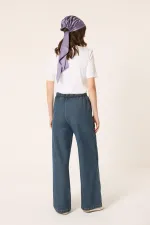 NERVÜRLÜ DENİM PANTOLON