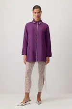 SHIRT WITH STONE DETAILS SHIRT WITH STONE DETAILS