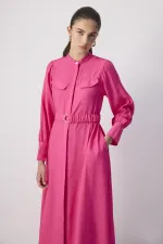 ROBE EN VISCOSE CEINTURE