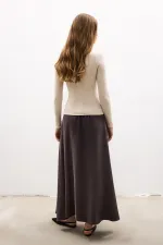 BODY À MANCHES LONGUES À COL BATEAU