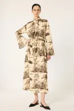 PATTERNED DRESS PATTERNED DRESS